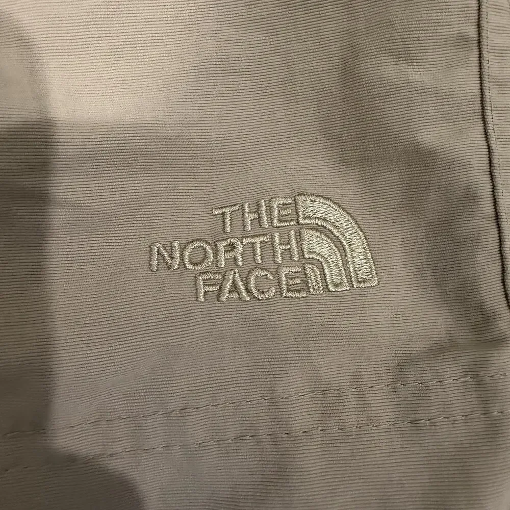 The North Face W Khaki Outdoor Hiking Trail Shorts 6 Camping Gorpcore Trail